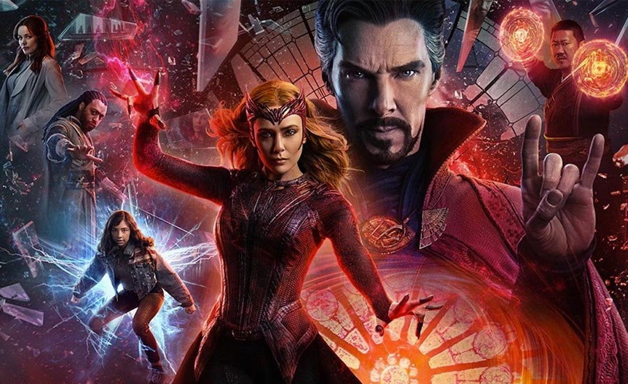 Doctor Strange in the Multiverse of Madness superhrdina akcie fantasy sci-fi horor marvel film 