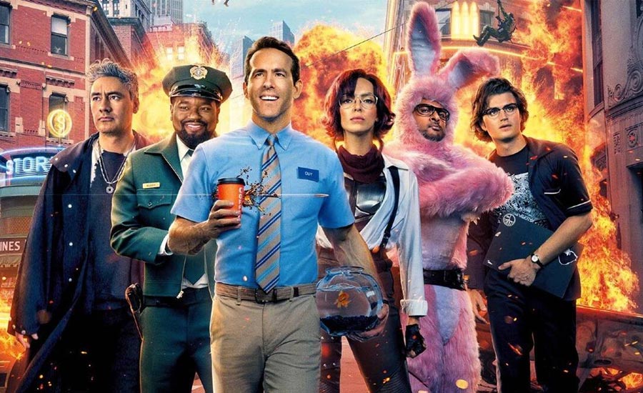 free guy akcni komedie scifi Ryan Reynolds 