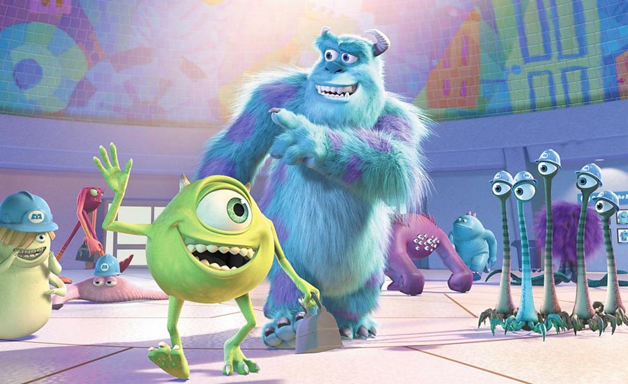 Priserky Monsters inc animovana pohadka tovaren priserek strasidla