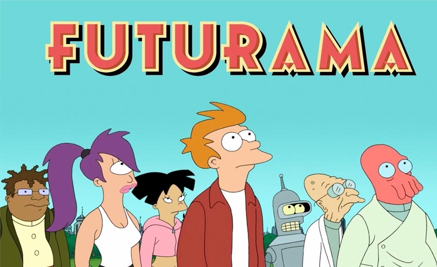 Futurama serial disney plus serial problemy budoucnosti animovana komedie