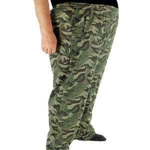 Tepláky nadměrná velikost 7XL-9XL pánske maskáčové