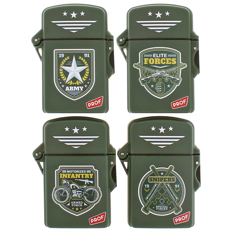 Tryskové zapalovače ARMY 4ks