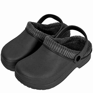Pantofle Kroksy zateplené černé