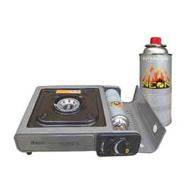 Vařič přenosný plynový BK167 + kartuše