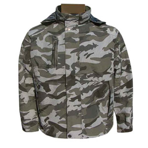 Maskáčová bunda QF camo grey