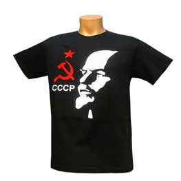 Tričko CCCP Lenin černé