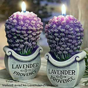 Voňavá svíčka Lavender Provence Dárkové balení