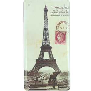 Plechová cedule Paris Eiffelova věž 16x31cm