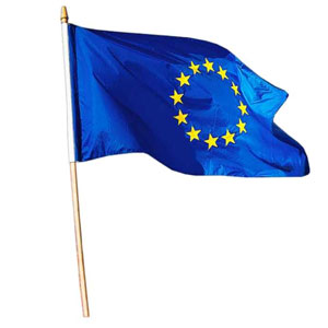 Vlajka EU malá