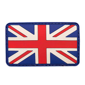 nášivky na suchý zip anglická vlajka | velcro odznak