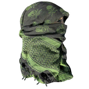 šátek arafat MFH s lebkami