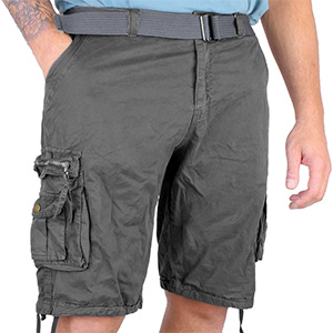 Pánské kraťasy TA šedé
