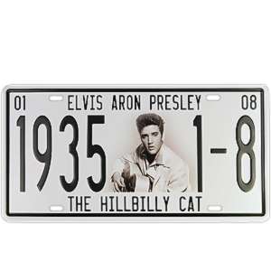 Retro tabule Elvis Presley 30x15cm