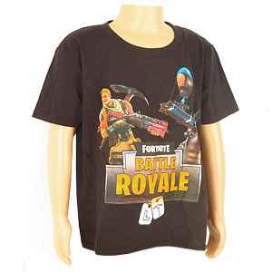 Dětské tričko Fortnite Battle Royale černé