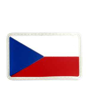 nášivky na suchý zip česká vlajka | velcro odznak