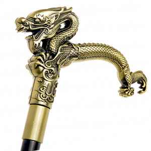Vycházková hůl s mečem drak velký