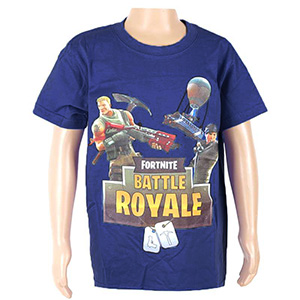 dětské tričko Fortnite Battle Royale modré