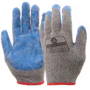 Textilní pogumované rukavice LM01