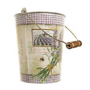 Dekorační kbelík Levandule Lavender