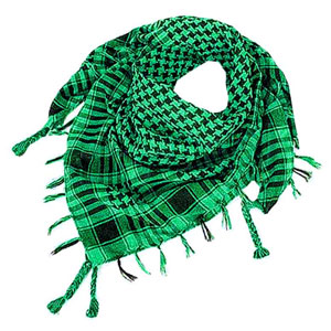 Šátek Arafatka zelená