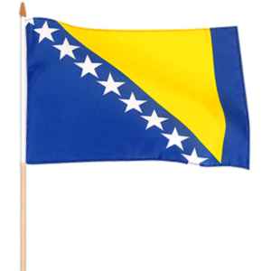 Bosna a Hercegovina vlajka 45x30cm