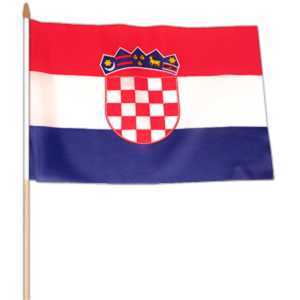 Chorvatsko vlajka 45x30cm