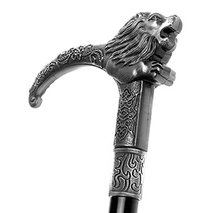 Vycházková hůl s mečem Lev