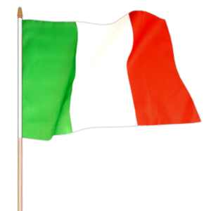 Itálie vlajka 40x30cm