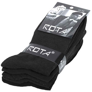 Pánské bavlněné ponožky 5 párů ROTA