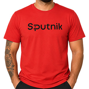 Tričko Sputnik červené