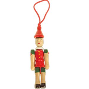Pinocchio dřevěný 10cm