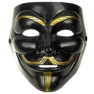 Anonymous maska Vendeta černá