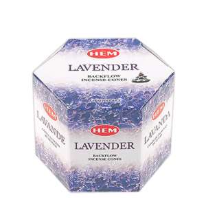Vonné kužely Lavender HEM Bal.40ks