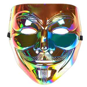 Anonymous maska Vendeta Duhová
