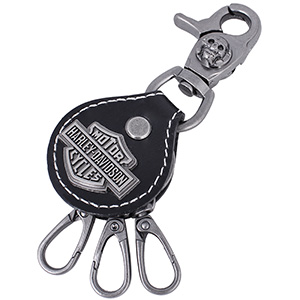 Kožená klíčenka Harley Davidson
