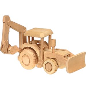 Dřevěné hračky Bagr