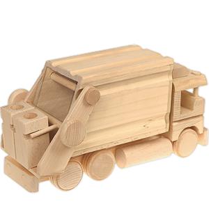 Dřevěné hračky pro kluky Popelářské auto
