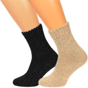 Dámské ponožky Alpaca vlněné 3páry Mix barva