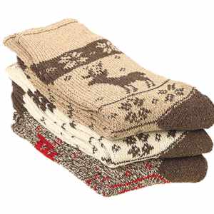 Dámské vlněné ponožky Alpaca W101B