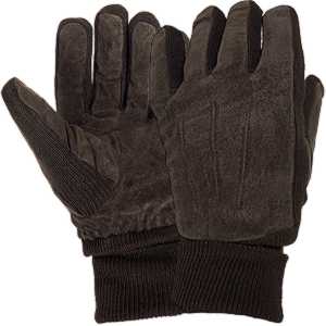 Pánské rukavice na zimu Zateplené hnědé