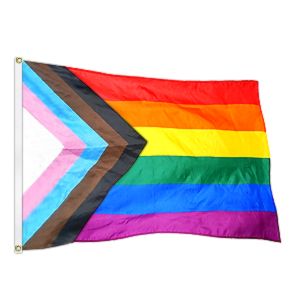 Duhová vlajka LGBTI velká 150x90cm