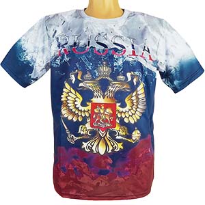 Tričko Russia Znak