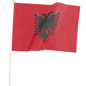 Albánie vlajka malá