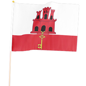 Gibraltar vlajka malá