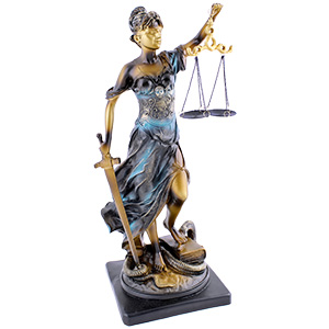 Justice socha spravedlnosti 41cm