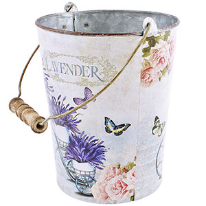 Dekorační kbelík Lavender Paris