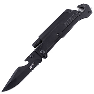 Kapesní nůž 22cm Baterka a křesadlo