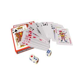 Karty hrací JOKER so 6 kostkami