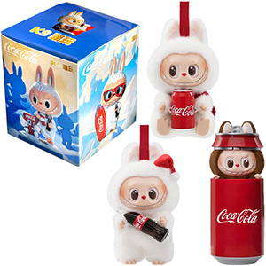 Labubu panenka Coca Cola klíčenka Blind Box