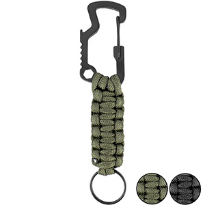Karabinka s paracord lanem